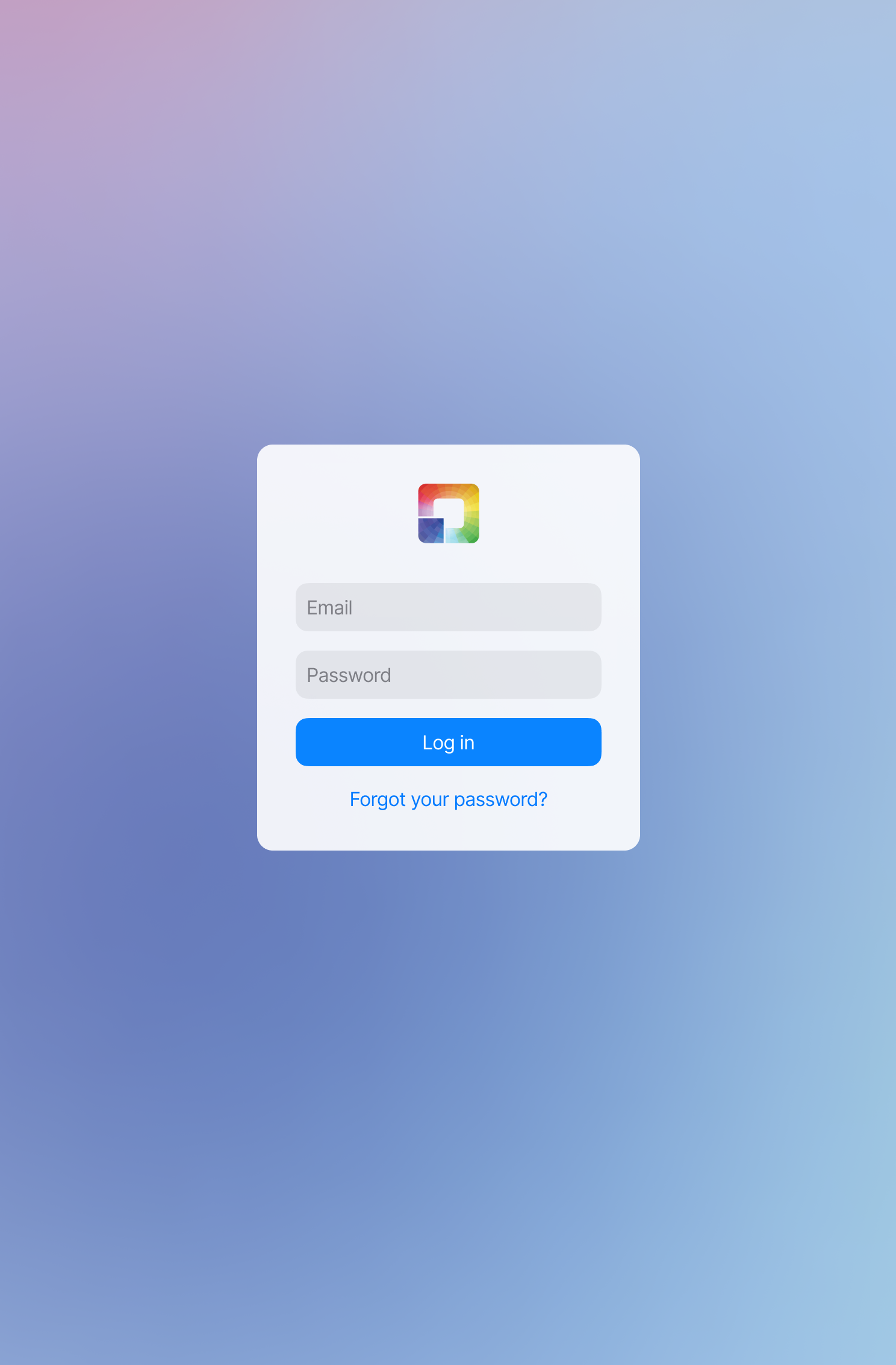 myVirena login screen